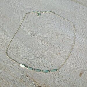 Kendra Scott Fern Collar Necklace in Gold/Silver